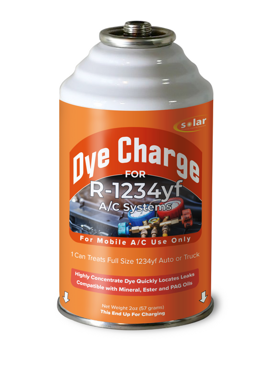 Dye Charge for R-1234yf